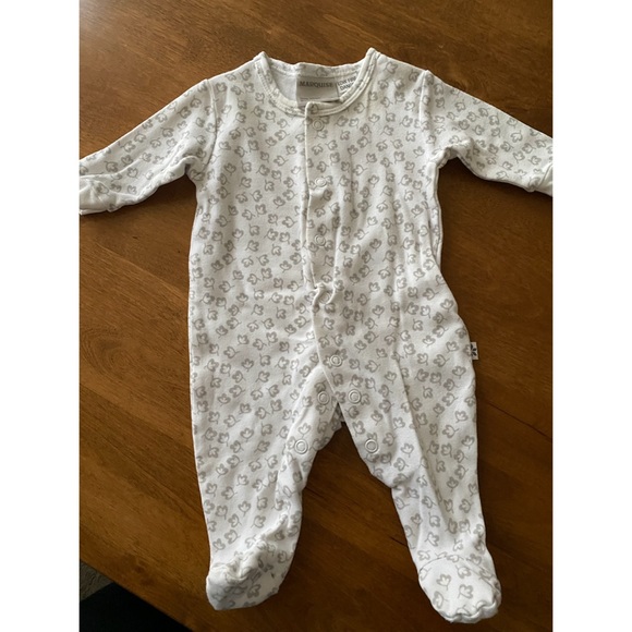 Marquise Bodysuit. White and Grey 0000 - Picture 6 of 13